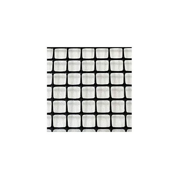 アズワン トリカルネット産業用 PP MS-1黒 ピッチ25mm×25mm