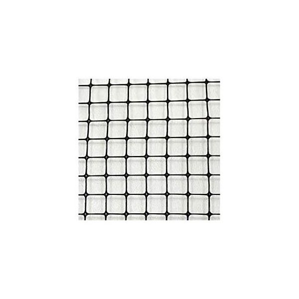 アズワン トリカルネット産業用 PP MSー3黒 ピッチ20mm×21mm 幅2m×長さ50m 64-4313-79 1巻（直送品）