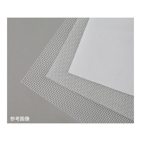 ポリプロピレンPP50目 42×40メッシュ 目開き428μm×458μm(443μm) 幅1m×長さ1m 64-4316-20 1枚（直送品）