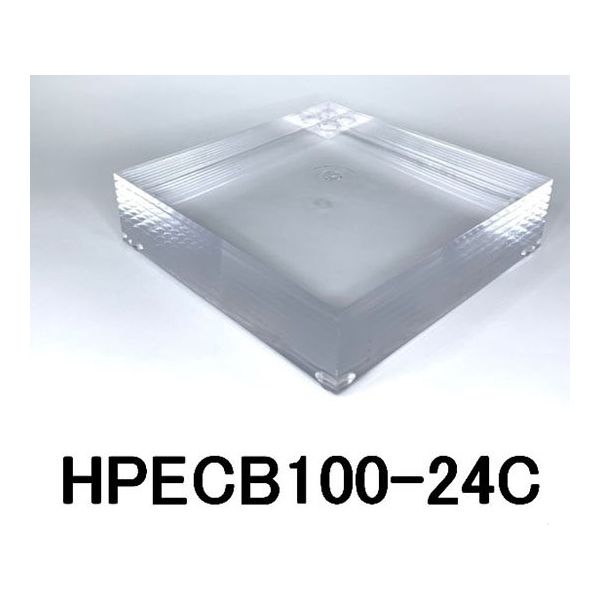 ホッティーポリマー 透明樹脂ブロック デュラビオR(エクリカR)ブロック HPECB300-65C 1個 64-4380-22（直送品）