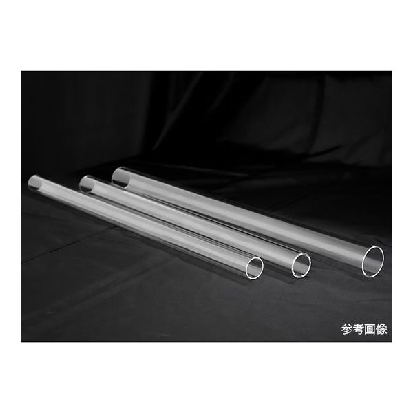 旭製作所 石英炉芯管 1054-40-800 1本 64-5086-55（直送品）