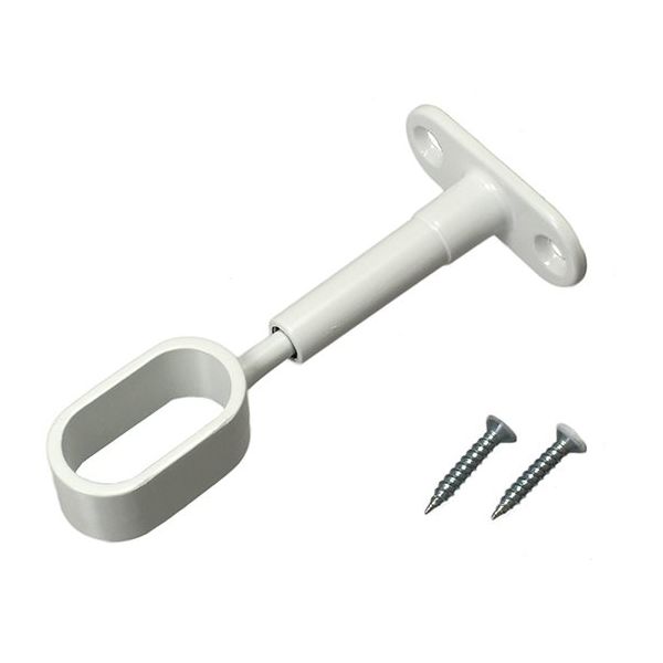 アイワ金属 アジャストブラケットパス ホワイト AP-1511W 1個 64-5084-05（直送品）