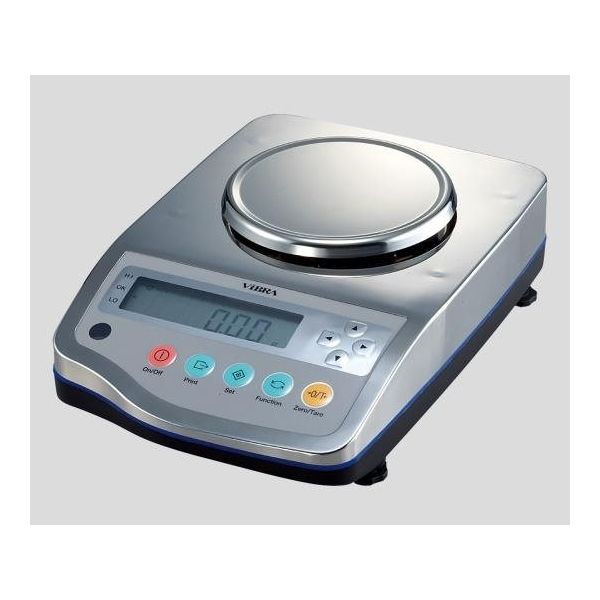 新光電子 防塵・防水高精度電子天びん 320g 最小0.001g JCSS校正付 CJ-320S 1式 64-5181-20（直送品）