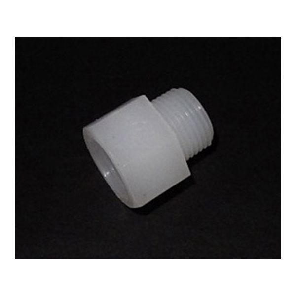 アイシス PVDF RオスネジーRcメスネジ 同径アダプター R3/8オスーRc3/8メス 64-5267-92 1個（直送品）
