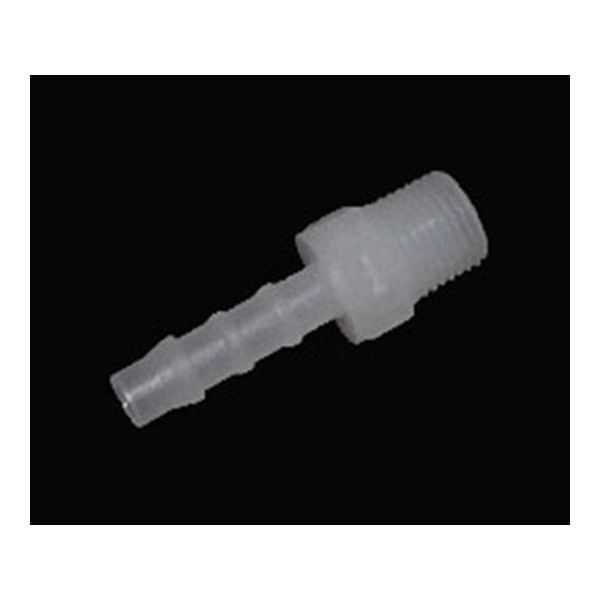 アイシス PVDF R1/8オスネジ付きバーブアダプター 5mm 64-5266-25 1個（直送品）