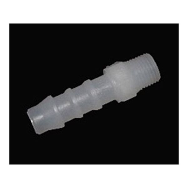アイシス PVDF R1/8オスネジ付きバーブアダプター 8mm 64-5266-27 1個（直送品）