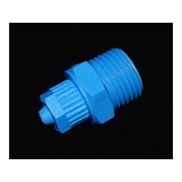 アイシス PP R1/2オスネジ付きチューブロックアダプター 6×8mm 64-5266-83 1袋(10個)（直送品）