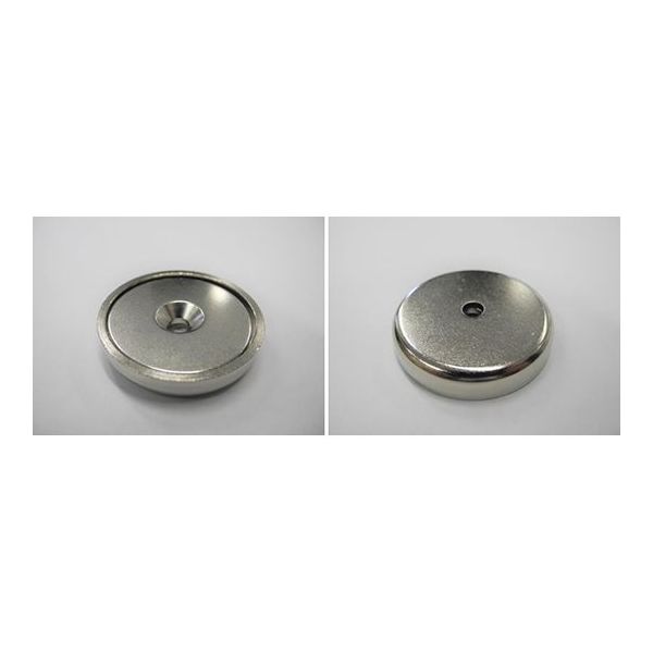 二六製作所 ネオジムキャップ Φ40×7.6ーM5皿穴 2個入 CNE11 1個(2個) 64-5398-73（直送品）