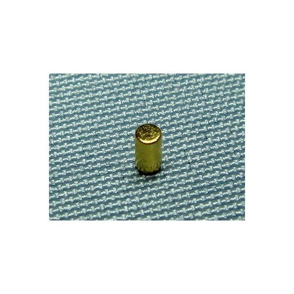 二六製作所 ネオジム Φ1.2×2(N40) 金色メッキ 50個入 NE216 1個(50個) 64-5400-36（直送品）
