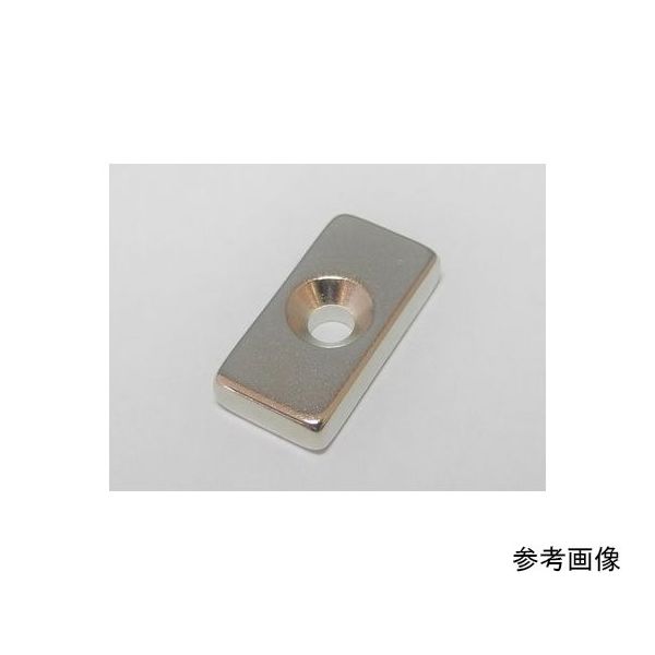 二六製作所 ネオジム 35×10×3ーM3皿穴(N40) 皿ボルト付 10個入 NK223 1個(10個) 64-5405-18（直送品）