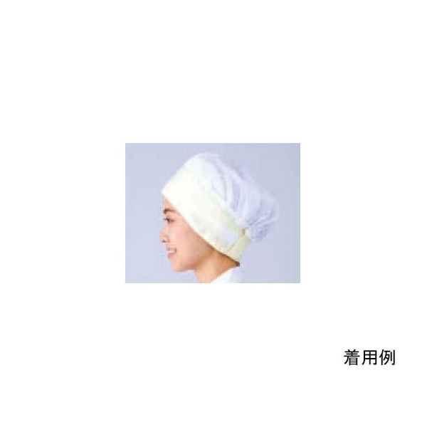 ワコウ ワンタッチキャップ レギュラー クリーム C1800-3 1枚 64-6226-89（直送品）