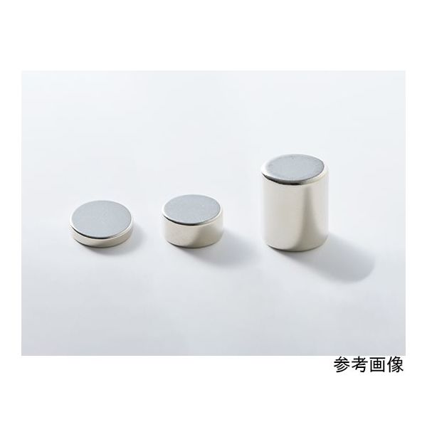 アズワン ネオジム磁石 丸型(円柱型) φ19.5×6 5個入 64-6326-67 1袋(5個)（直送品）