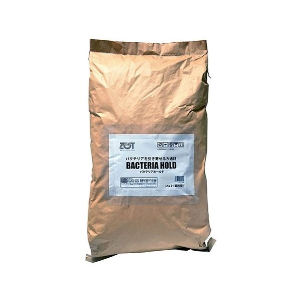 ゼンスイ 水槽用濾過材 バクテリアホールド L 50L 業務用 64-6373-60 1袋(50L)（直送品）