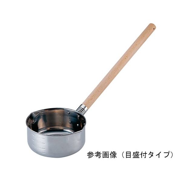 アズワン カシワ18-8口出し水杓子 9cm 目盛無 1個 64-7529-88（直送品）