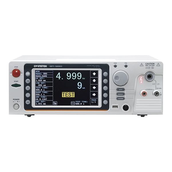 Good Will Instrument 200VA 安全規格試験器 GPT-12003 1個 64-7755-15（直送品）