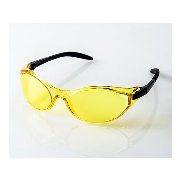 高芝ギムネ製作所 アメリカンスタイル安全ゴーグル イエロー 12個入 2721-Y 1ケース(12個) 64-4380-87（直送品）