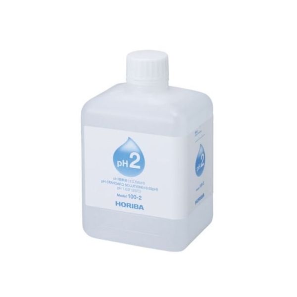 堀場製作所 pH1.68 シュウ酸塩標準液 500mL 100-2 1本 64-3991-71（直送品）