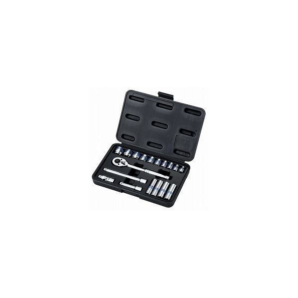 高儀 GIS ソケットセット18PCS SWSー300 4907052218253 1セット