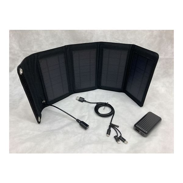 エアージェイ ソーラー充電器 防災セット(2) BOUSAI-S2 1セット 64-8045-76（直送品）