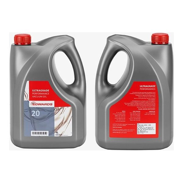 エドワーズ 真空ポンプ用オイル ウルトラグレード20 4L H11024013 1本 64-8087-32（直送品）