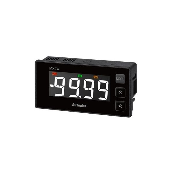 オートニクス パネルメーター(LCD白色PV表示型) MX4W-V-F2 1個 64-8090-30（直送品）