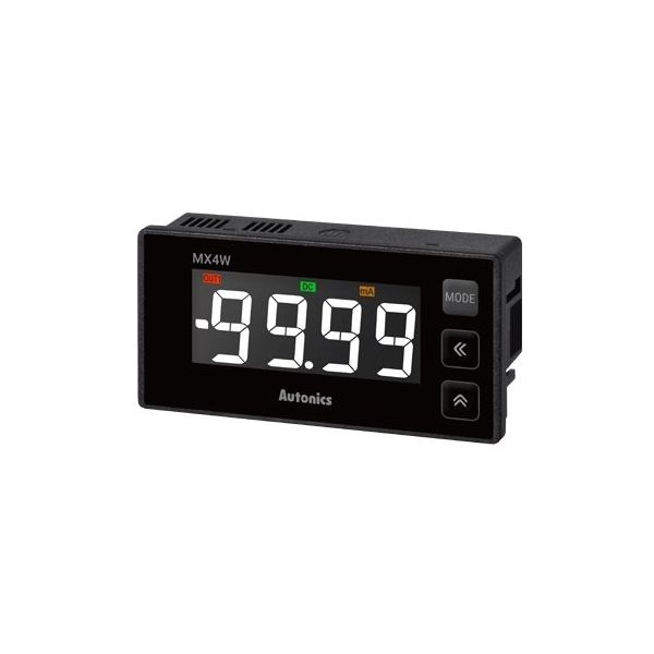オートニクス パネルメーター(LCD白色PV表示型) MX4W-A-F1 1個 64-8090-32（直送品）