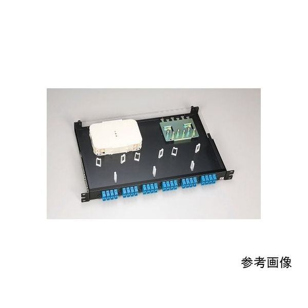 TERADA 19インチタイプ 光成端箱 FPD 1U 20DLCアダプタ付（テープ芯） FPD11240T 1式 64-8305-13（直送品）