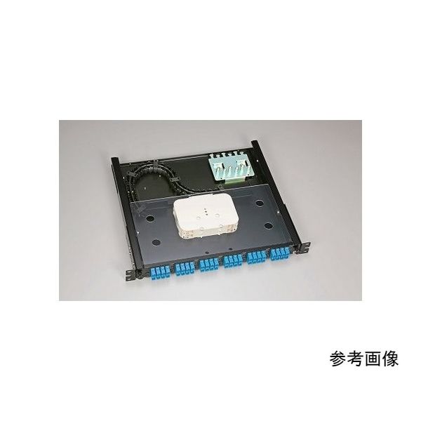 TERADA 19インチタイプ 光成端箱 FPF 1U 24DSCアダプタ付 FPF10348 1式 64-8305-49（直送品）