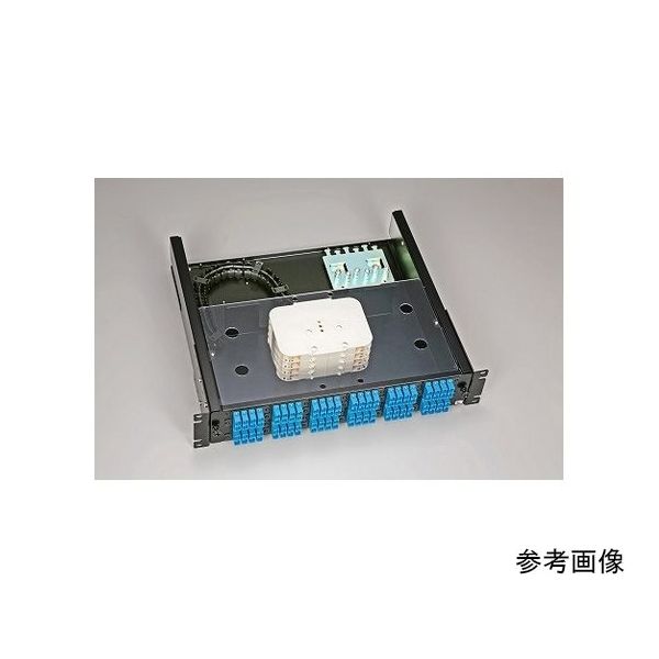 TERADA 19インチタイプ 光成端箱 FPF 2U 36DLCアダプタ付 FPF21272 1式 64-8305-80（直送品）