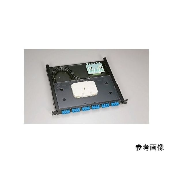 TERADA 19インチタイプ 光成端箱 FPF 1U 8SCアダプタ付(テープ芯) FPF10208T 1式 64-8305-86（直送品）