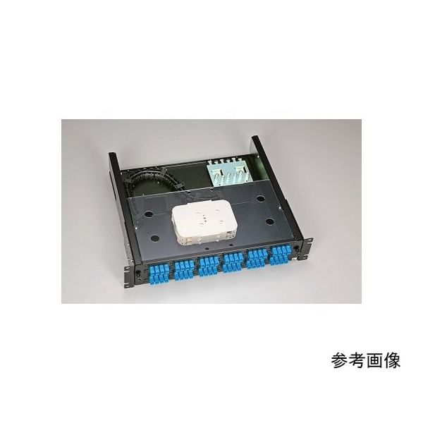 TERADA 19インチタイプ 光成端箱 FPF 2U 18DLCアダプタ付（テープ芯） FPF21236T 1式 64-8306-19（直送品）