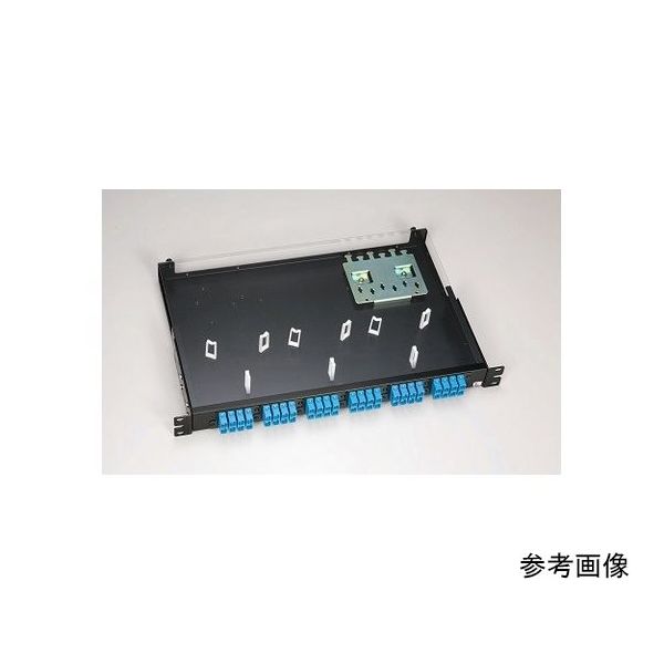 TERADA 19インチタイプ 光成端箱 FPN 1U 24DSCアダプタ付 FPN10348 1式 64-8306-37（直送品）