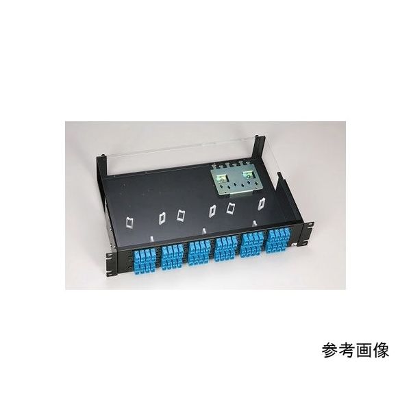 TERADA 19インチタイプ 光成端箱 FPN 2U 40DSCアダプタ付 FPN20380 1式 64-8306-56（直送品）