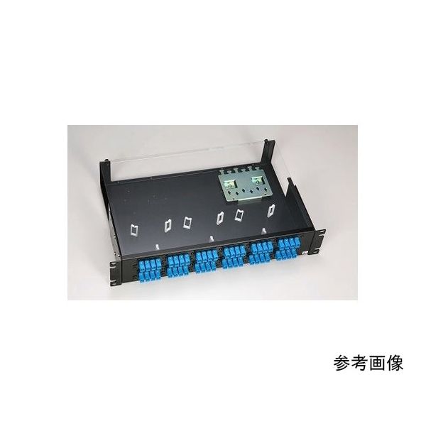 TERADA 19インチタイプ 光成端箱 FPN 2U 14DLCアダプタ付 FPN21228 1式 64-8306-59（直送品）