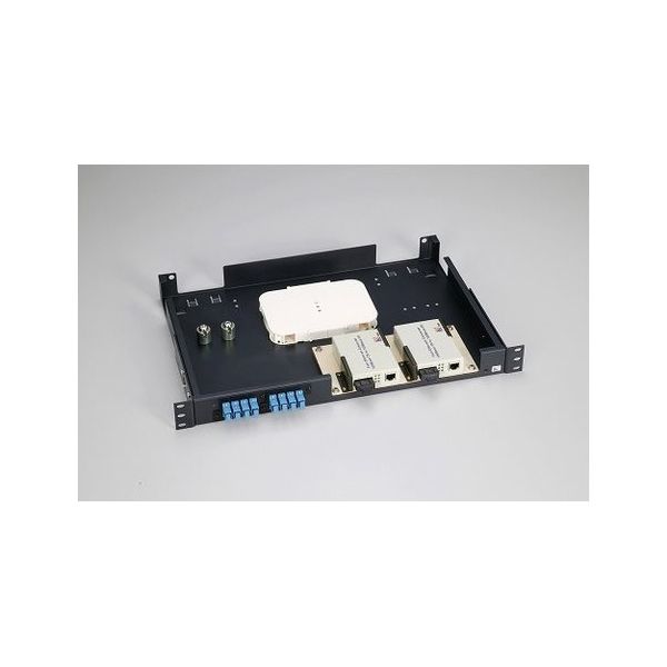 TERADA 19インチタイプ 光成端箱 FPP 1U 8SCアダプタ付 M/C搭載可能 FPP10208 1式 64-8306-73（直送品）