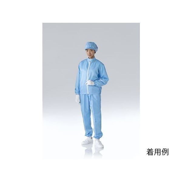 東洋リントフリー 防塵上着 青 5L FD216C-02 1枚 64-8901-82（直送品）