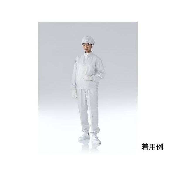 東洋リントフリー 防塵上着 白 5L FD216C-01 1枚 64-8901-81（直送品）