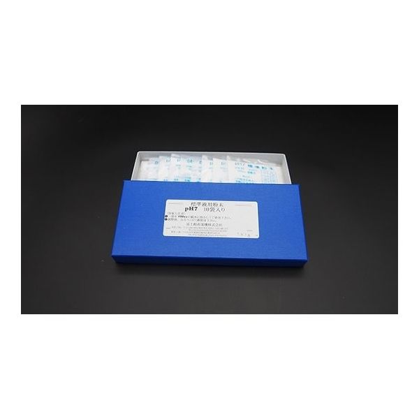 富士精密電機 pH7標準粉末 CAS No.7778ー77ー0，7558ー79ー4 pH7P 1箱(10袋) 64-8852-11（直送品）