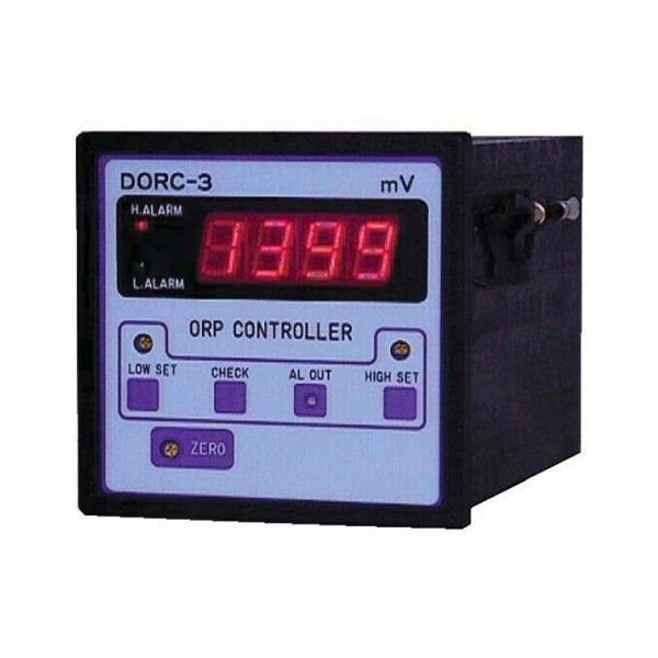 富士精密電機 パネル型 ORP指示調節計(DIN96小型デジタル)AC200V電源 ±100mV非絶縁出力 DORC-3-12 1台（直送品）