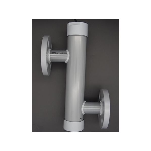 富士精密電機 ホルダー付きpH電極 流通型(ガラス複合電極) (リード線長さ:10m ， ホルダー材質:PVC) GR-400-2 1本（直送品）