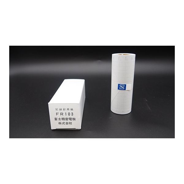 富士精密電機 記録調節計用記録紙(FRー5、FRー6用) FR-103 1箱(10個) 64-8853-20（直送品）