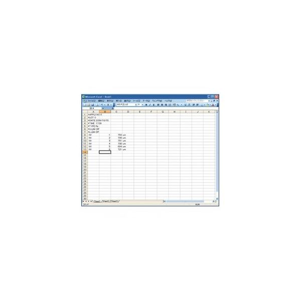 ケツト科学研究所 データ管理ソフトウェア データロガー LDL-01 1式 64-8874-26（直送品）