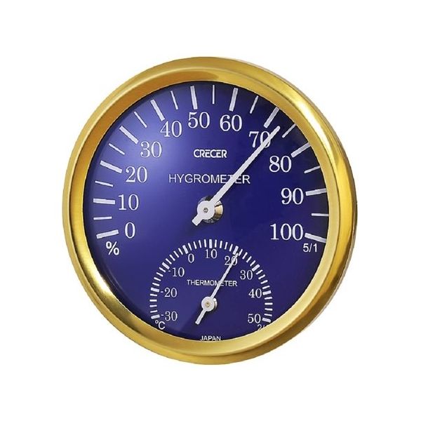 クレセル 温湿度計64-8891