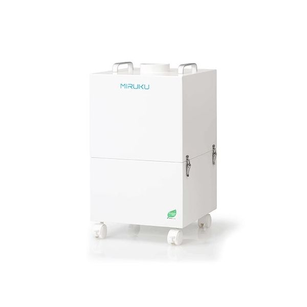 オーレーザー 小型脱臭・集塵機 MIRUKU 1台 64-8897-90（直送品）