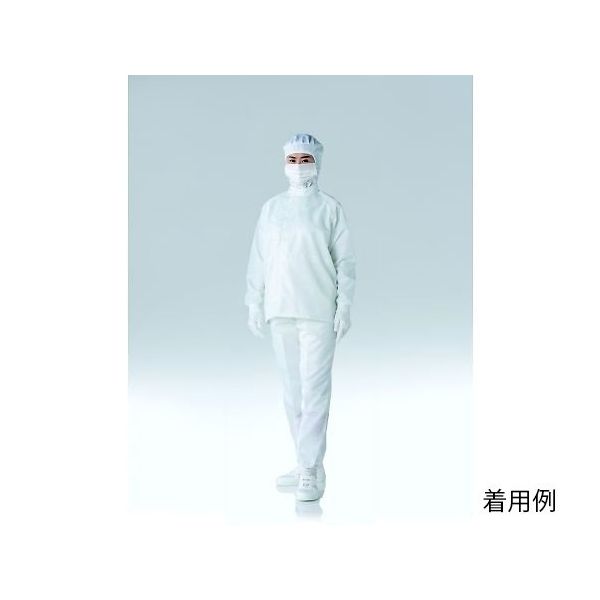 東洋リントフリー 防塵上着 白 5L FD213C-01 1枚 64-8901-73（直送品）