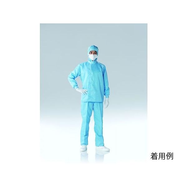 東洋リントフリー 防塵上着 青 4L FD213C-02 1枚 64-8901-79（直送品）