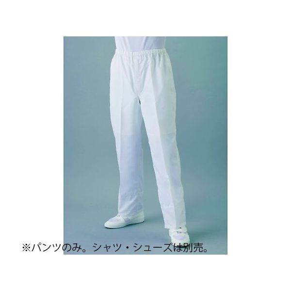東洋リントフリー クリーンパンツ 白 M FD314C-01 1本 64-8901-93（直送品）