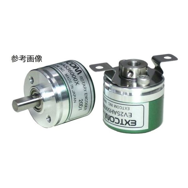 ロータリエンコーダ シャフトタイプ Φ25mm×20mm 2000P/R オープンコレクタ出力 EV25AS2000C 64-8932-87（直送品）