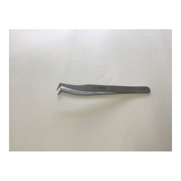 野中理化器製作所 特殊ピンセット 先端曲がり 115mm 6A-SA 1本 64-8945-34（直送品）