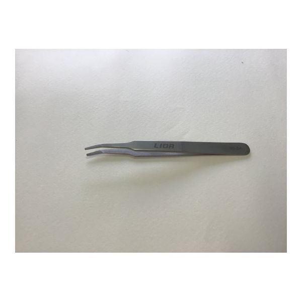 野中理化器製作所 特殊ピンセット 先端薄フラット曲がり 120mm 90-SA 1本 64-8945-37（直送品）